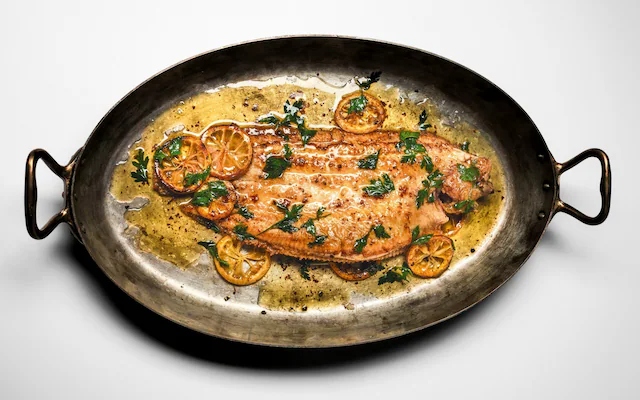 Pan-fried Dover Sole